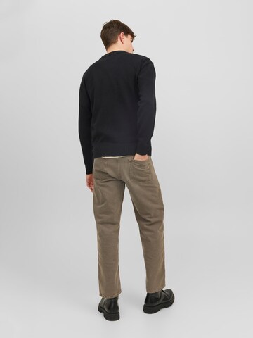 JACK & JONES Sweter 'Jack' w kolorze czarny