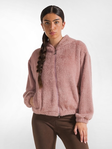 Felpa di DEHA in rosa: frontale