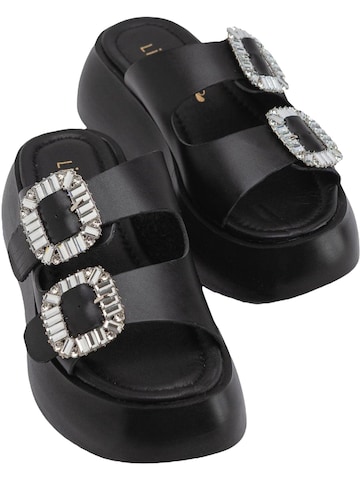 Limoya - Zapatos abiertos 'Daina' en negro