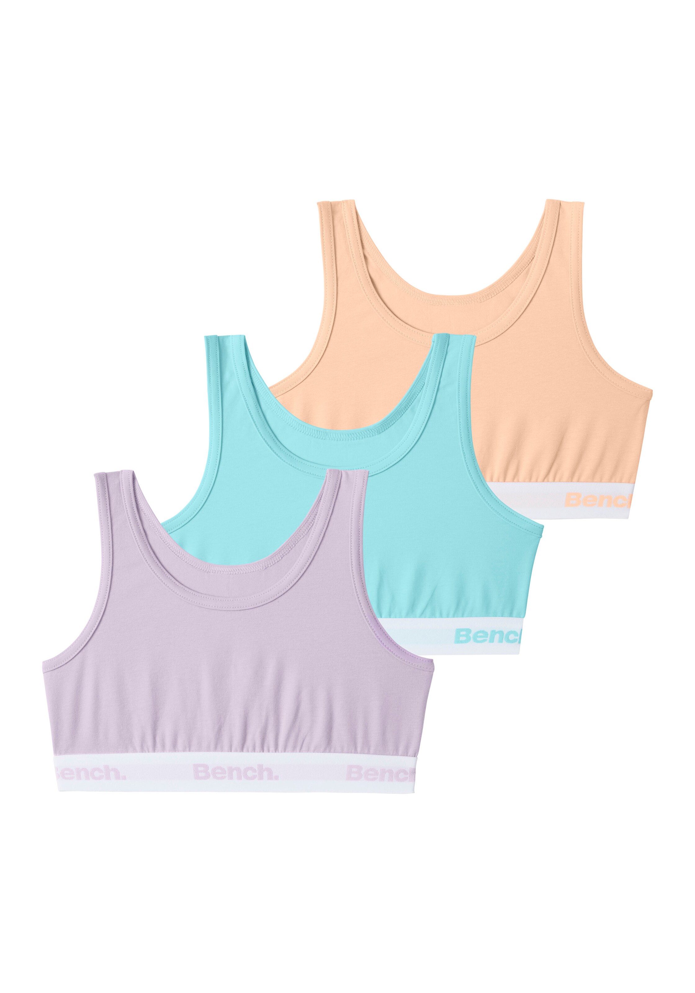 BENCH Бюстие Сутиен в синьо: отпред