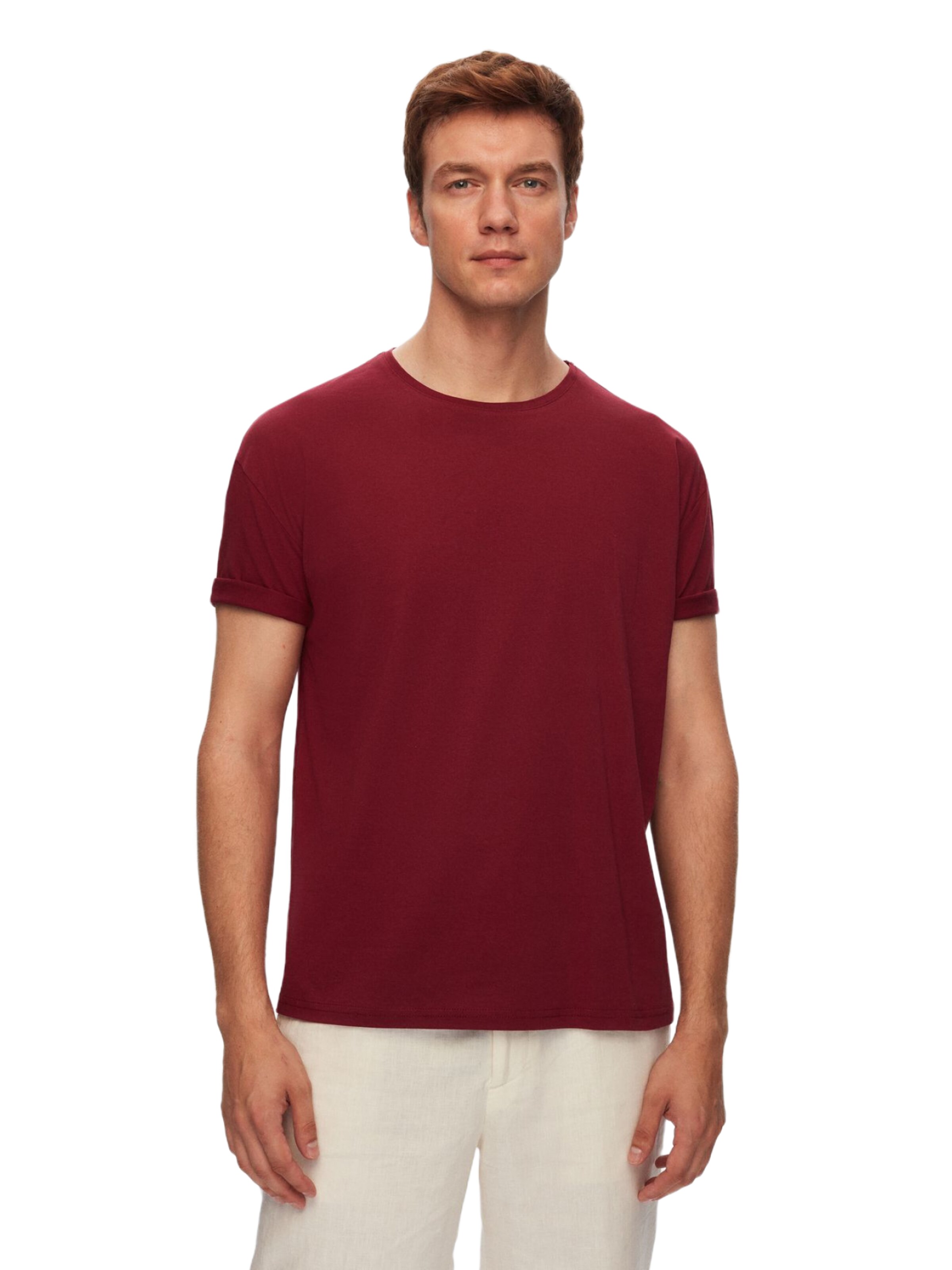 D’S Damat Shirt in Rood: voorkant