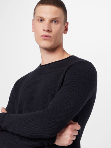 KnowledgeCotton Apparel Pullover in Schwarz