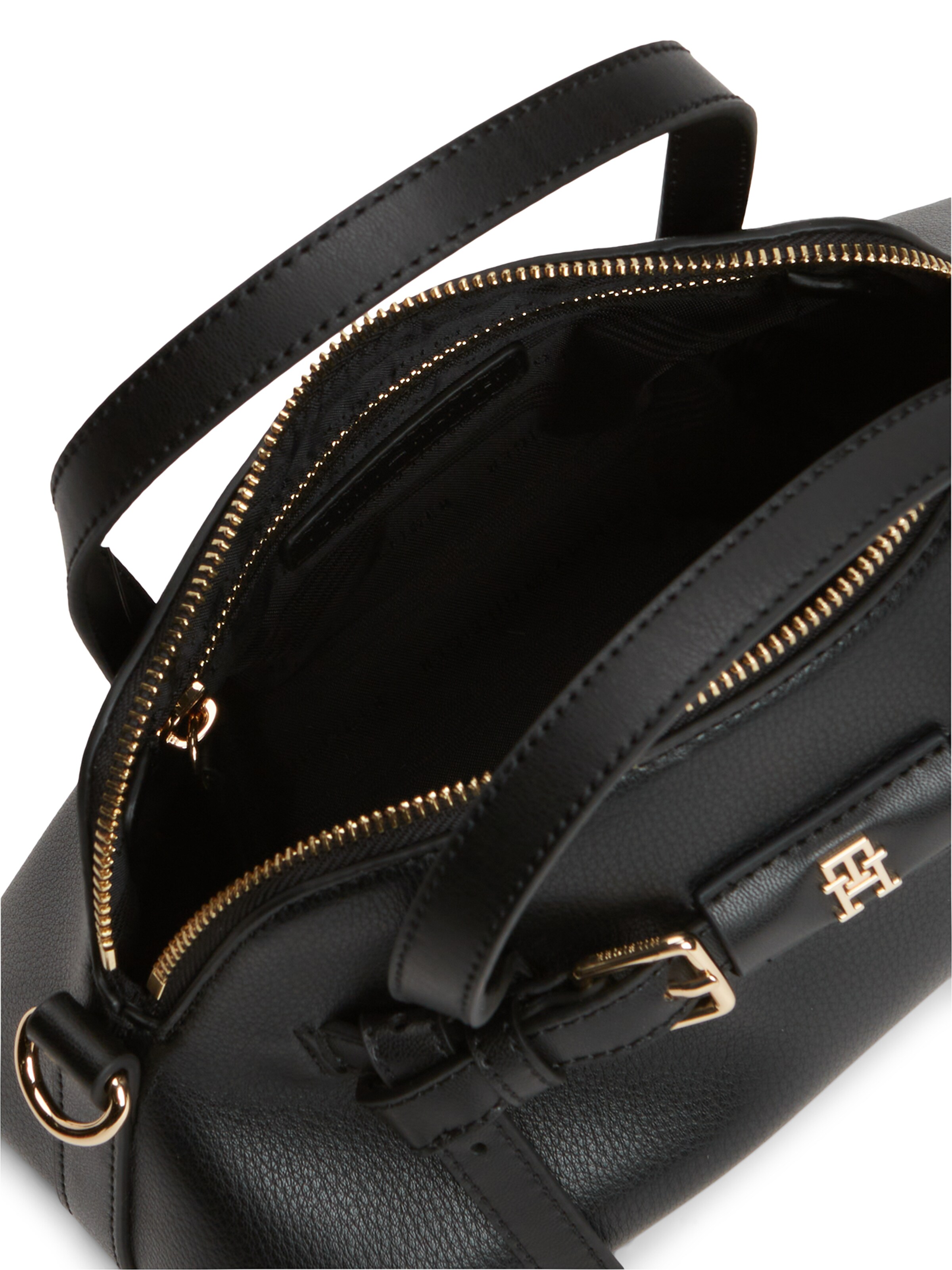 TOMMY HILFIGER Handtasche in Schwarz