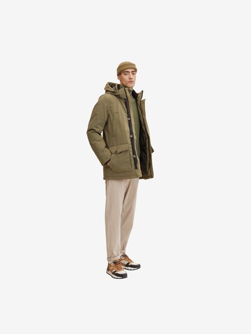 TOM TAILOR - Parka de inverno em verde