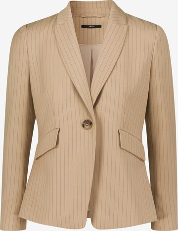 Blazer di zero in beige: frontale