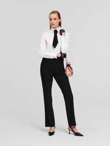 Regular Pantalon Karl Lagerfeld en noir