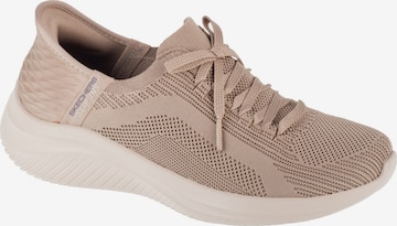SKECHERS Sneakers laag 'Ultra Flex 3.0' in Beige: voorkant