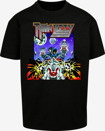 Merchcode T-Shirt 'Thin Lizzy - Vagabonds Of The Western World' in Schwarz: predná strana