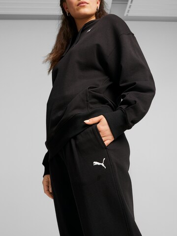 PUMA Tapered Sportbroek 'Her' in Zwart