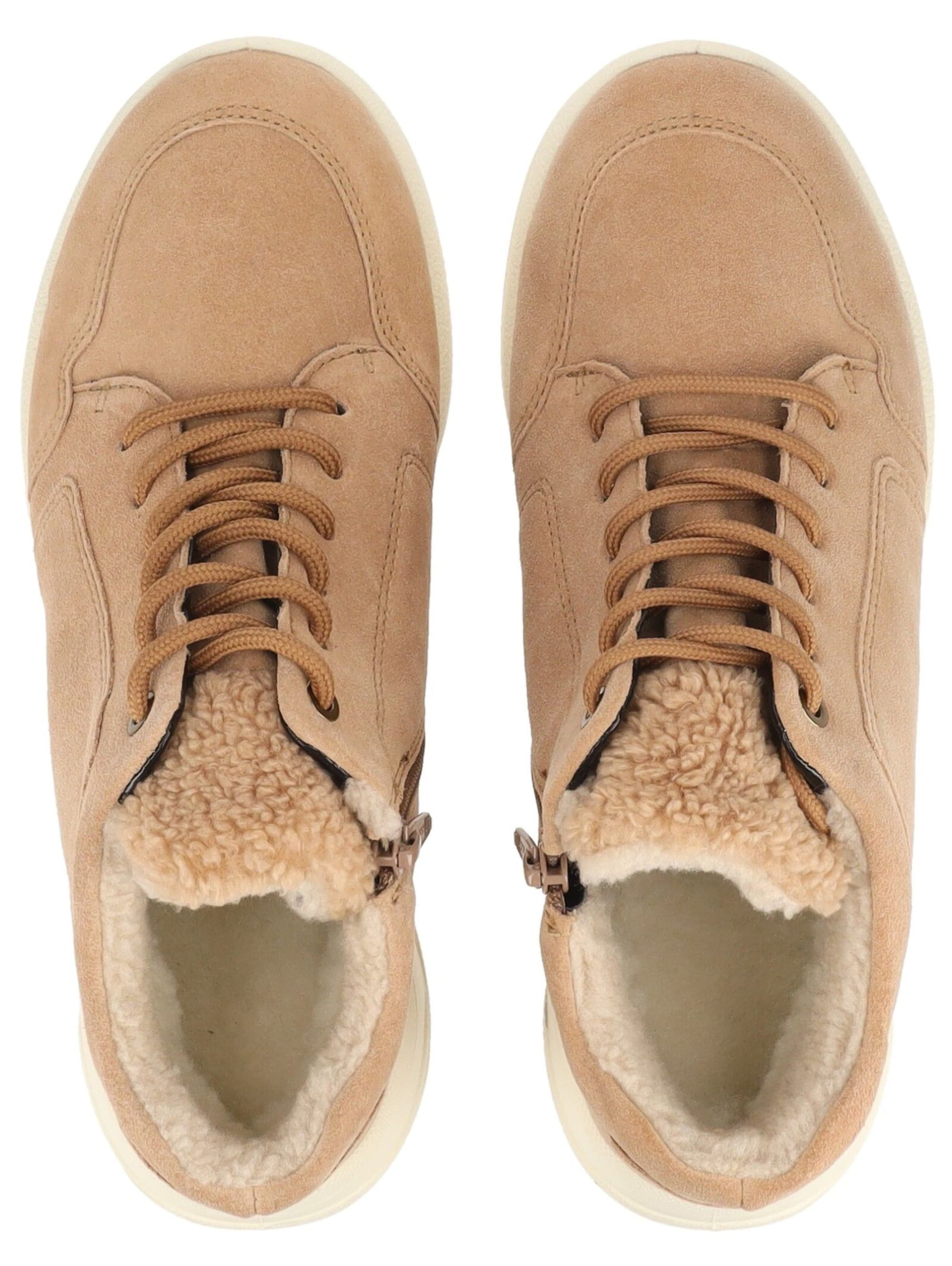 Stivaletto stringato di ARA in beige