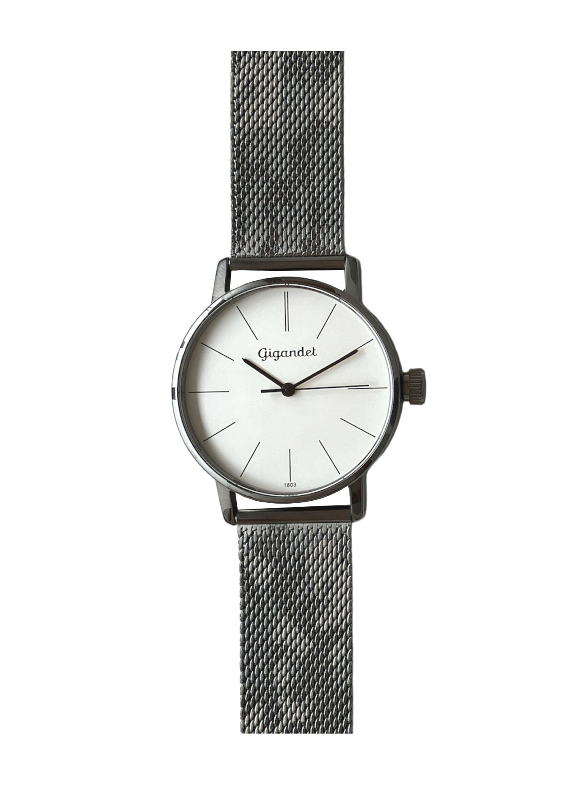 Gigandet Analog Watch 'MINIMALISM' in White: front