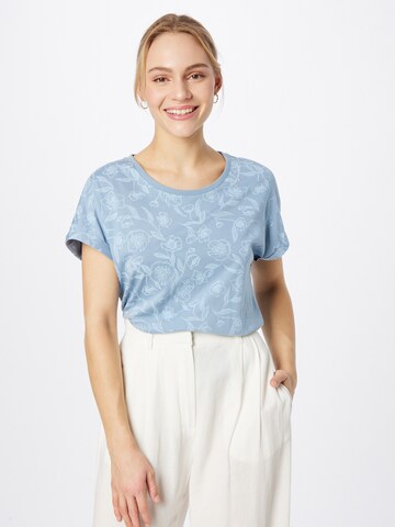 Ragwear T-Shirt in Blau: predná strana