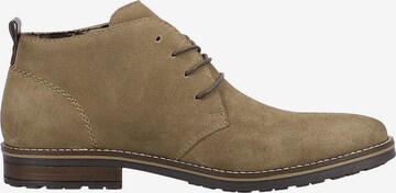 Rieker Lace-Up Boots in Brown