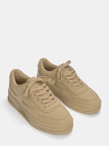 Baskets basses Pull&Bear en marron