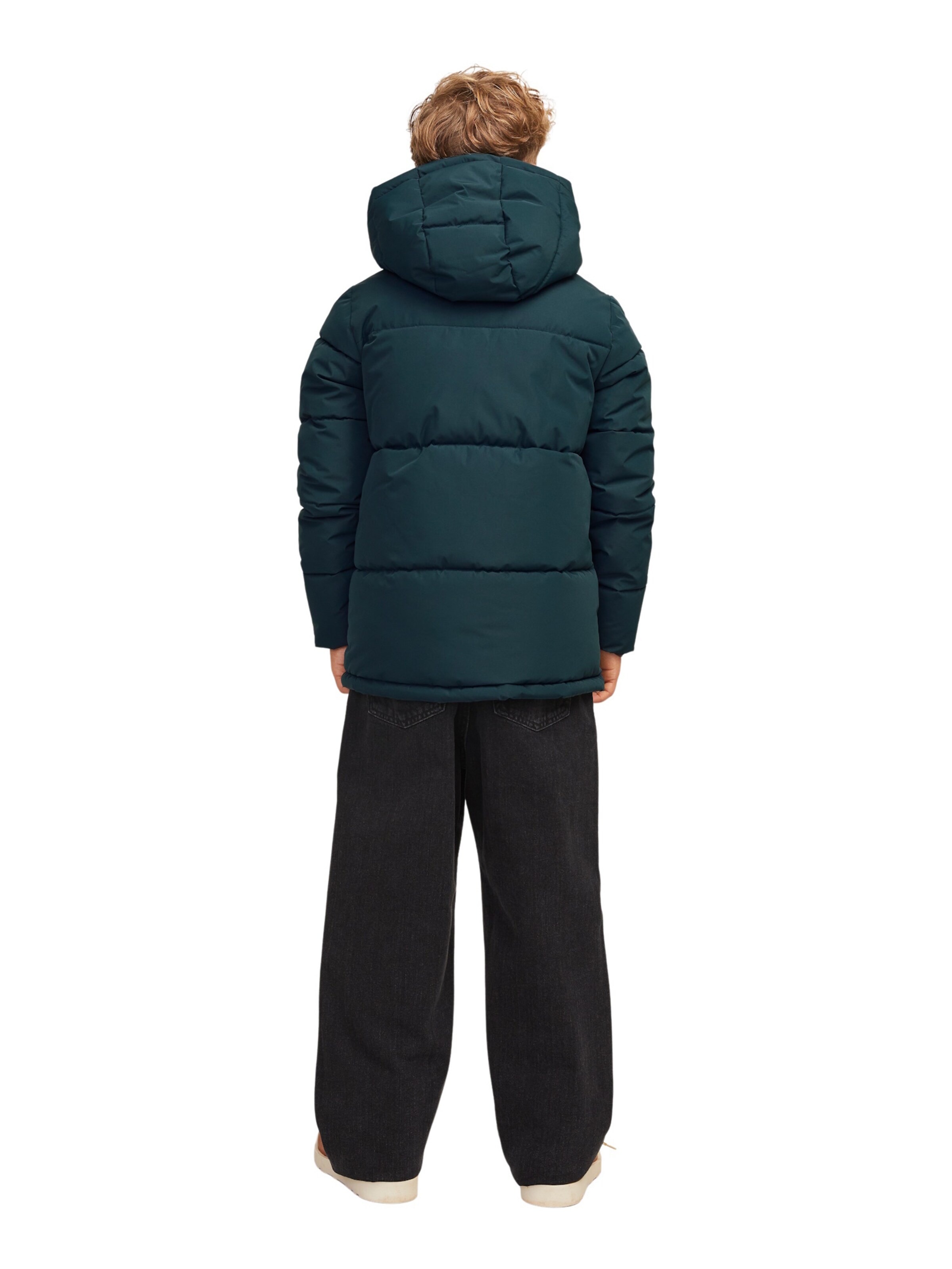 Jack & Jones Junior - Casaco de inverno 'JCOSpeed' em verde