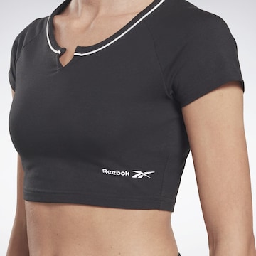 Reebok Λειτουργικό μπλουζάκι σε μαύρο