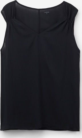 Tezenis Top in Black: front