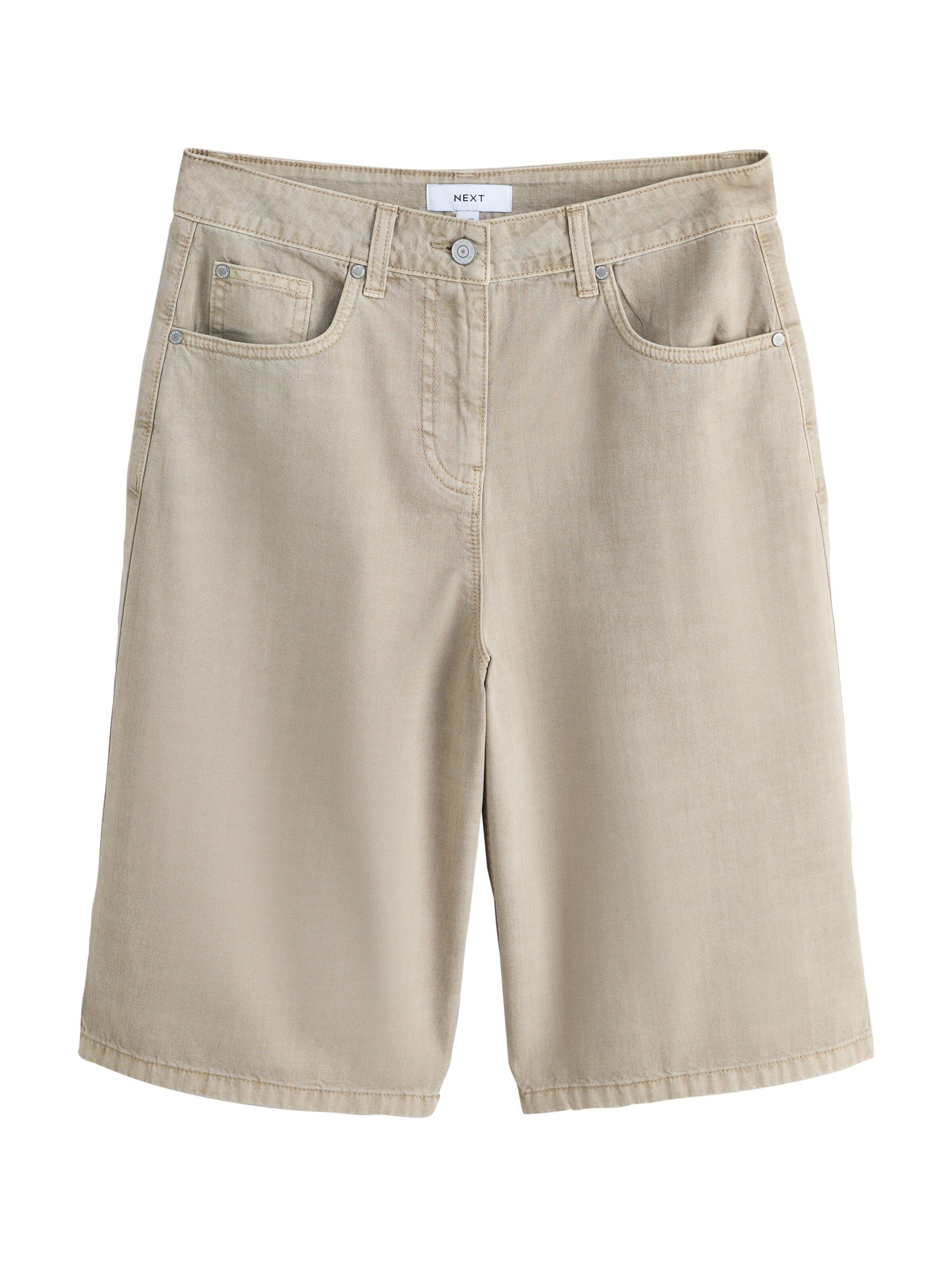 Next Voľný strih Džínsy 'Jorts' - Sivá: predná strana