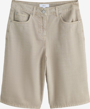 Next Loosefit Broek in Grijs: voorkant