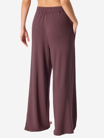 Pantalon de pyjama ' Mix Relax ' SCHIESSER en marron