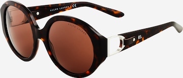 Ralph Lauren Okulary przeciwsłoneczne '0RL8188Q' w kolorze brązowy: przód