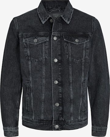 Veste mi-saison 'Jean' JACK & JONES en noir : devant