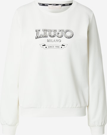 Felpa di Liu Jo in bianco: frontale