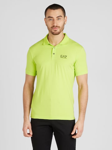 EA7 Emporio Armani - Camisa em verde: frente