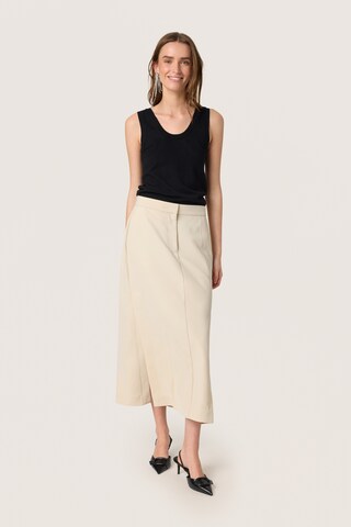 SOAKED IN LUXURY - Falda 'SLCewtona' en beige