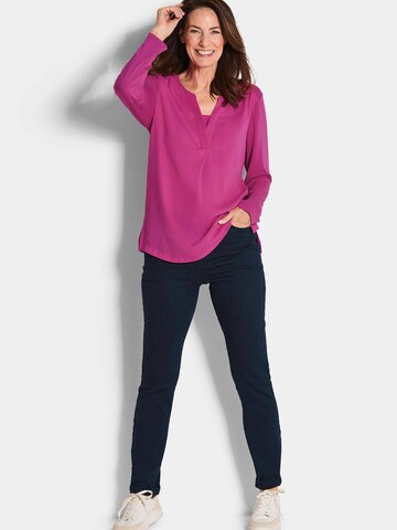 Goldner Blouse in Roze