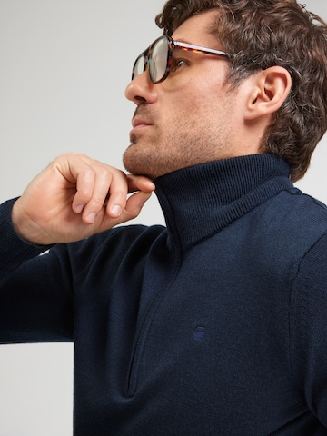 G-STAR - Jersey 'Premium Core' en azul