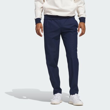 ADIDAS PERFORMANCE Regular Sportbroek in Blauw: voorkant