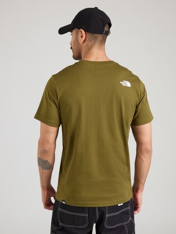 THE NORTH FACE Μπλουζάκι 'EASY' σε πράσινο