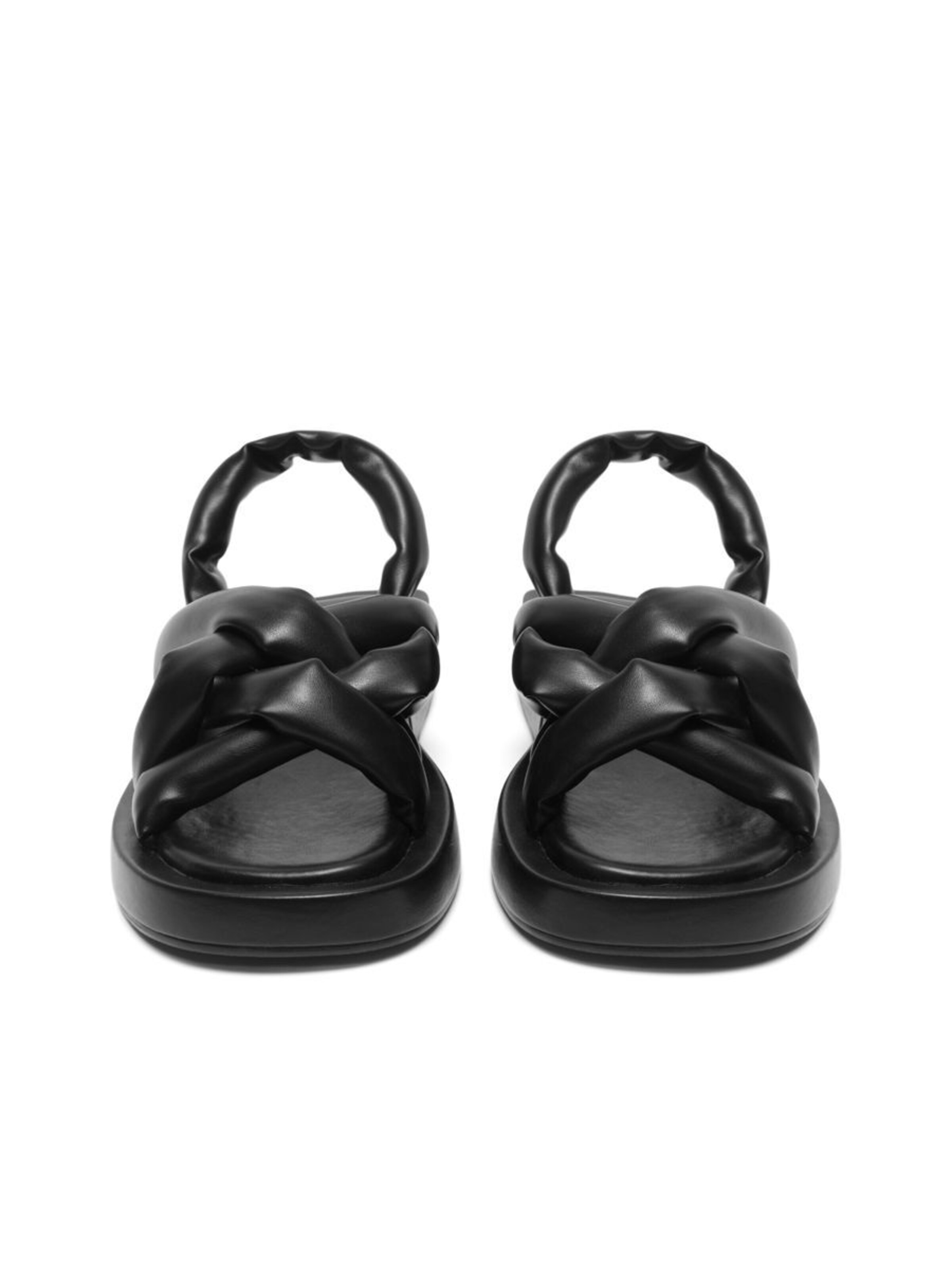 Bianco Riemensandale 'Dora' in Schwarz