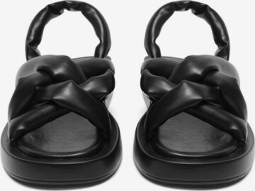 Bianco Strap Sandals 'DORA' in Black