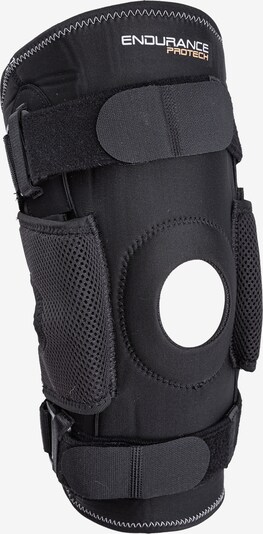 ENDURANCE Kniebandage 'PROTECH' in schwarz / weiß, Produktansicht