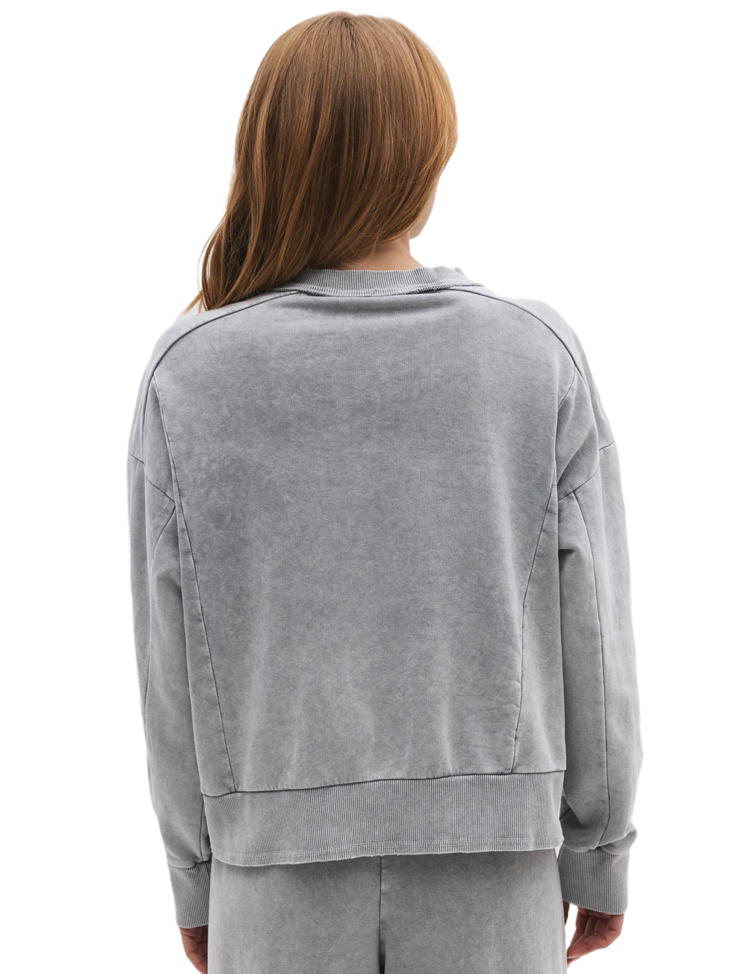 No Matter What Sweatshirt in Grijs