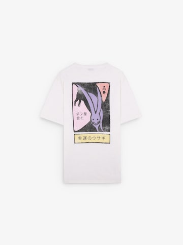 Scalpers Shirt 'Lucky Rabbit' in Wit