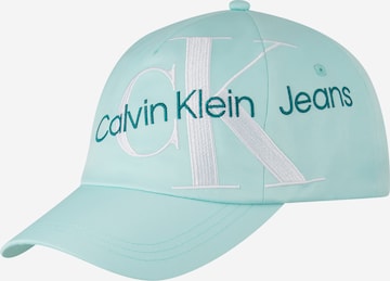 Calvin Klein Jeans Regularen Kapa | modra barva: sprednja stran