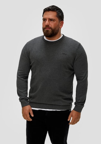 Pull-over s.Oliver en gris : devant