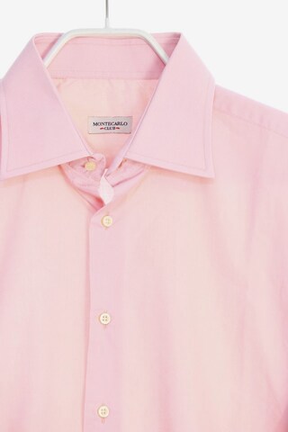 Monte Carlo Button Up Shirt in XXL in Pink