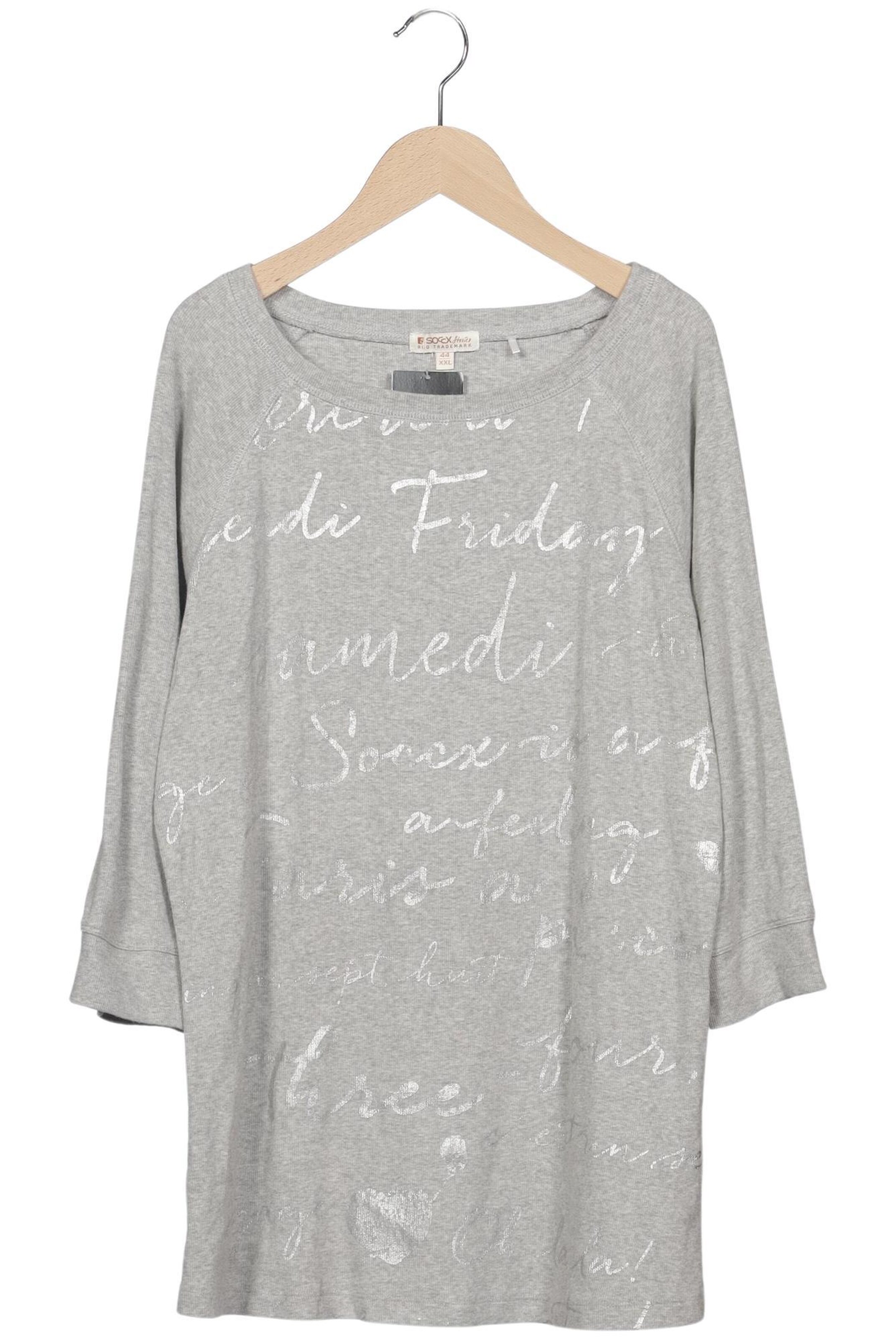 Soccx Pullover XXL in Grau: Vorderseite