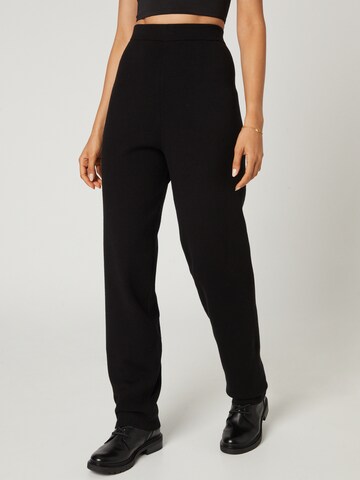 Loosefit Pantalon 'Merle' Guido Maria Kretschmer Women en noir : devant