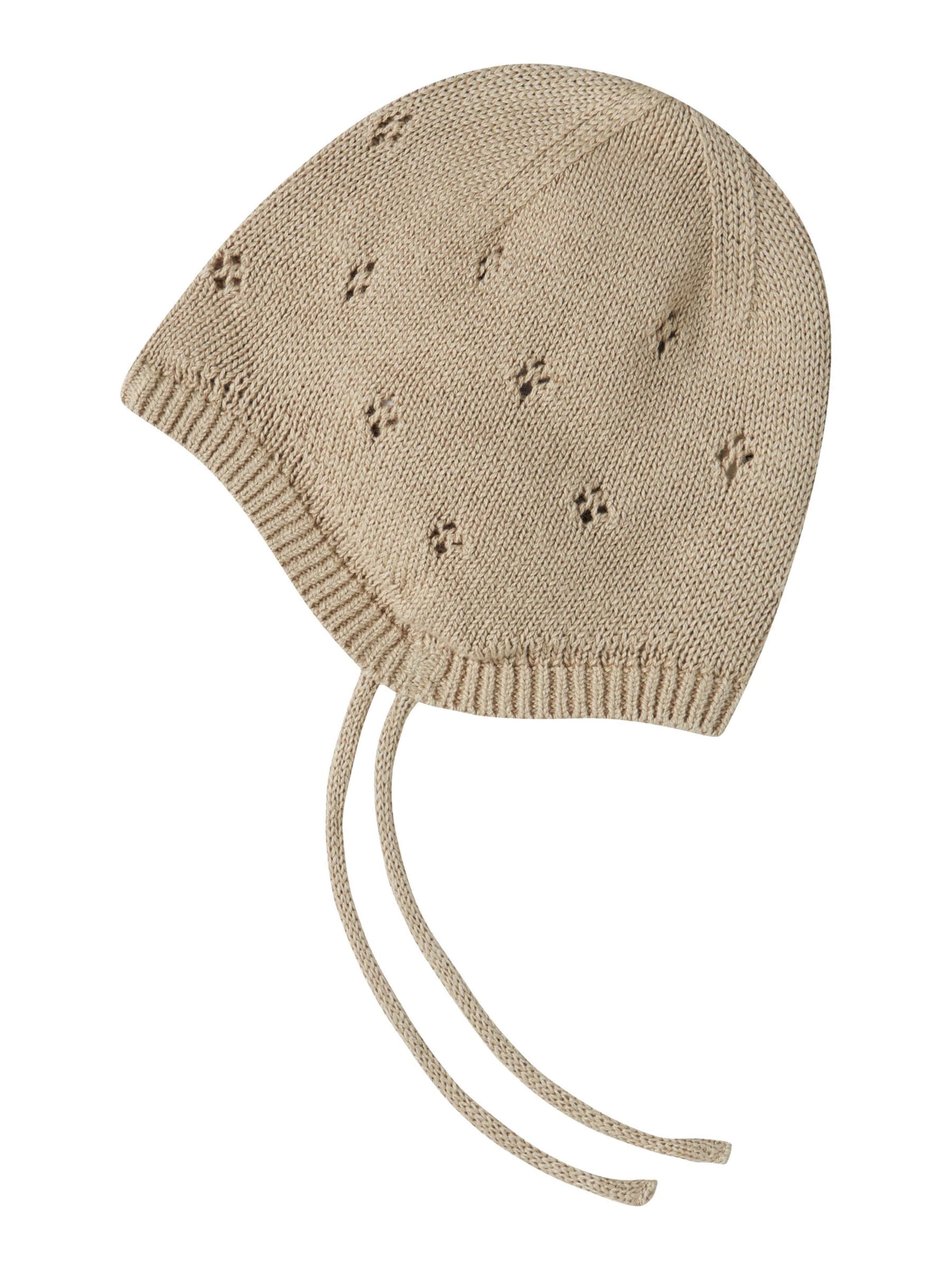 Lil'Atelier Beanie 'Everyday Essentials' in Beige: front