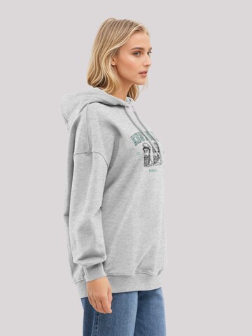 Sweat-shirt 'Knut und Jan Hamburg Vintage Seemänner Grün' F4NT4STIC en gris