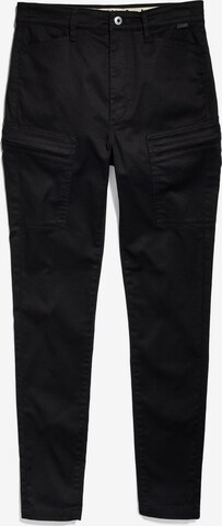 G-Star RAW Slimfit Cargobroek in Zwart: voorkant