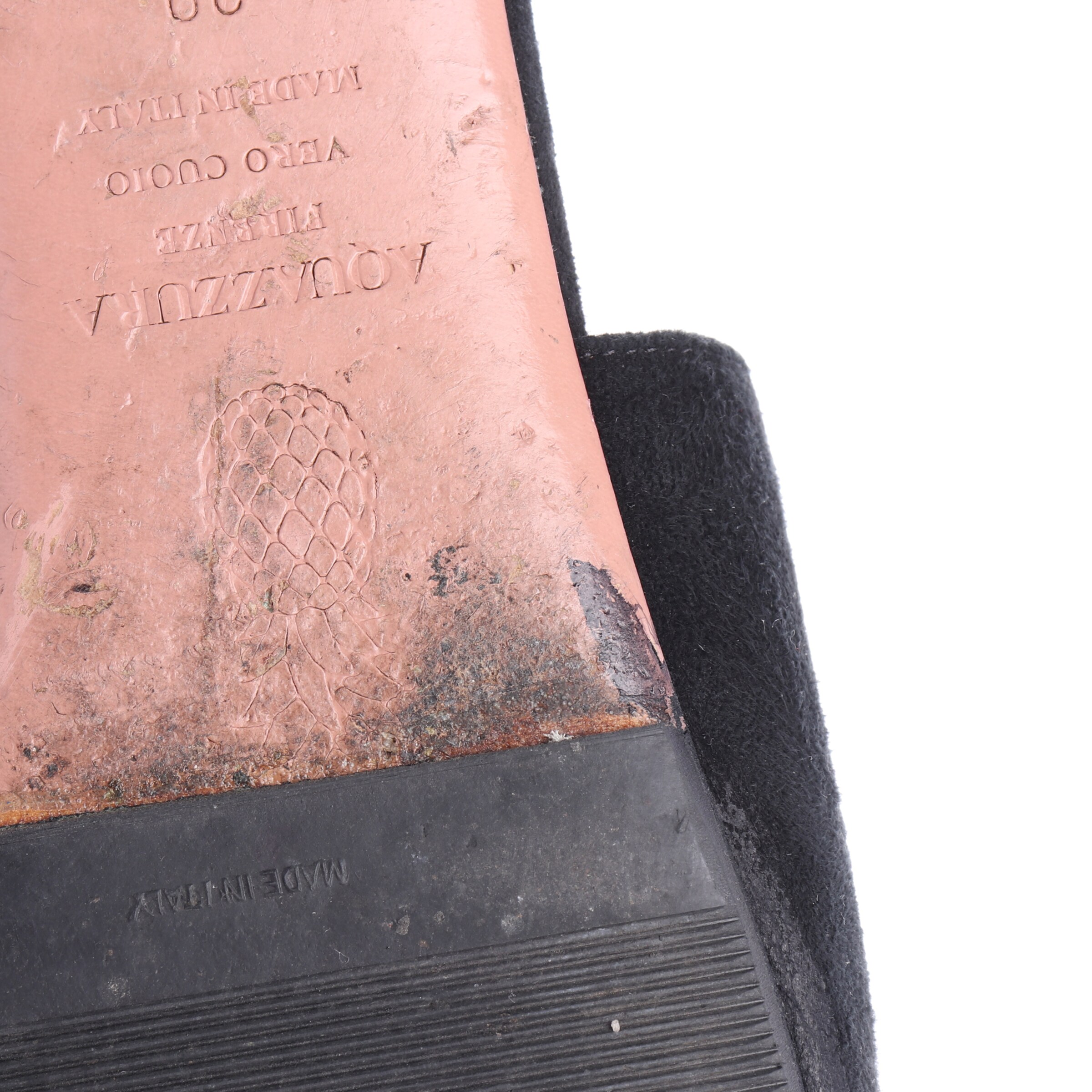 Aquazzura Flats & Loafers in 39 in Black