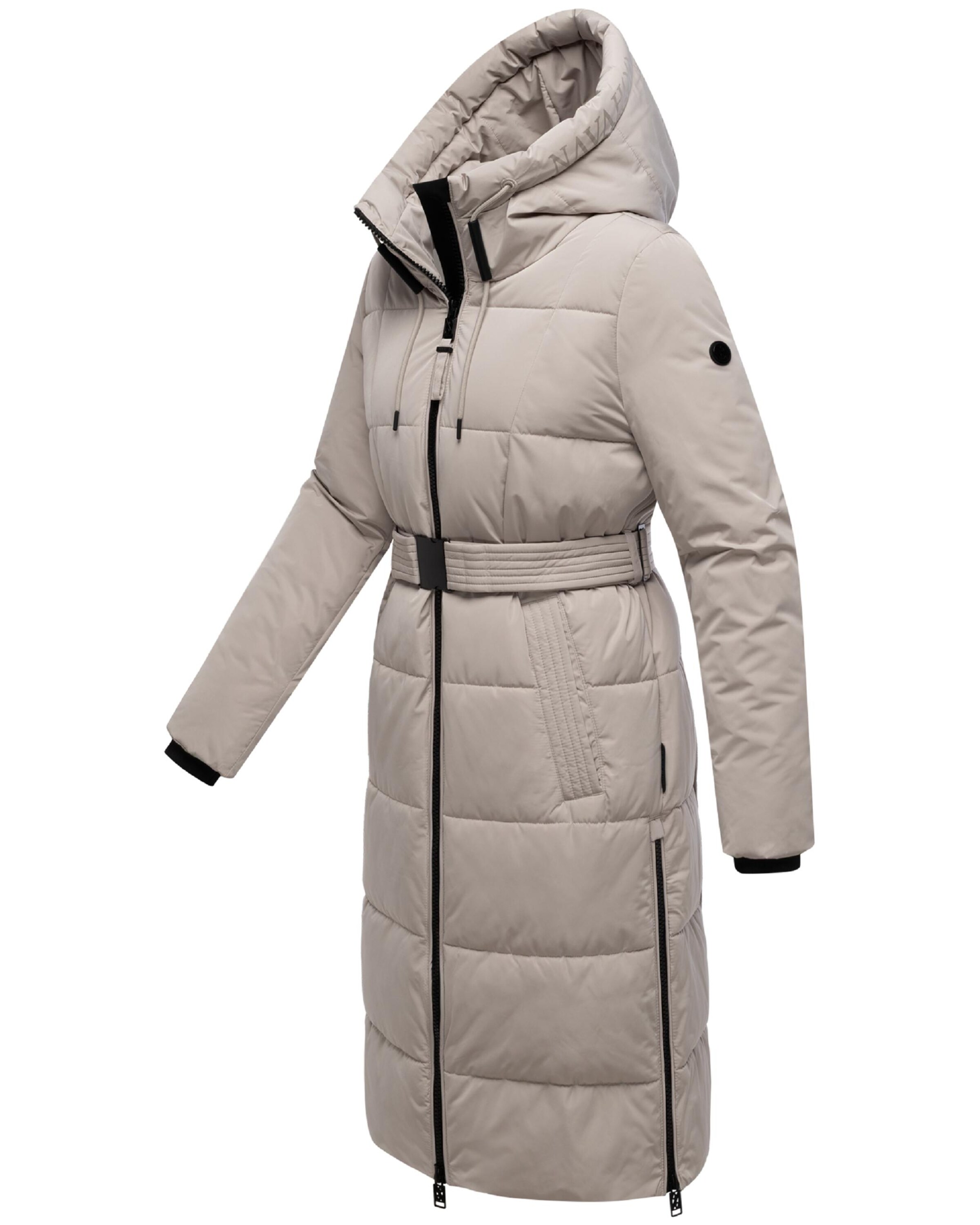 NAVAHOO Płaszcz zimowy 'Herbstnebel 14' w kolorze szary