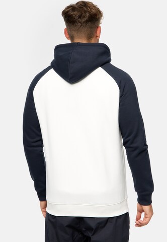 Veste de survêtement 'Pulko' INDICODE JEANS en blanc