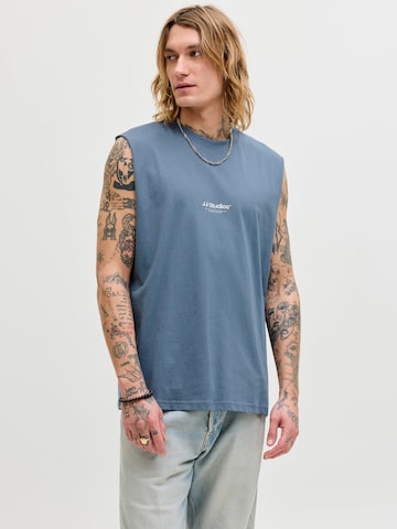 JACK & JONES Póló 'JJESOHO' - kék: elől